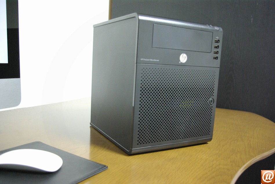 658553-201 - Servidor ProLiant HP MicroServer G2 Athlon II Dual-Core Neo N40L (1.50GHz) 2GB 250GB SATA (Novo modelo com o dobro de memria e mais velocidade!)